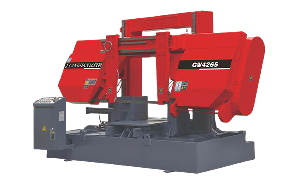 鄂城GW4265双柱龙门卧式带锯床