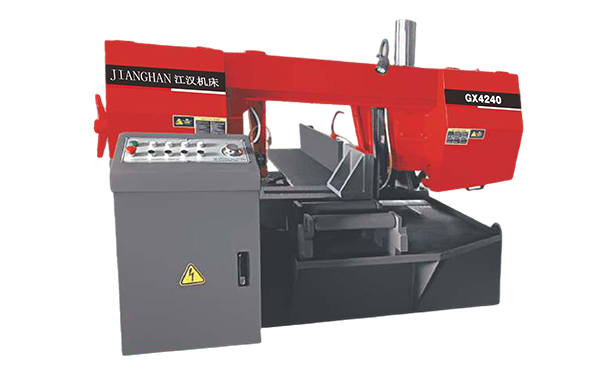 鄂城GX4240旋转式带锯床