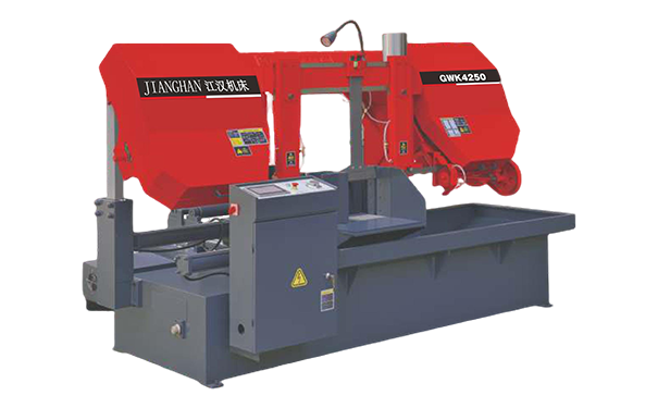 鄂城GWK4250数控双柱卧式带锯床